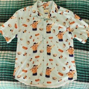Barely worn Roosevelt The Sandlot Great Hambino Large button-up shirt.